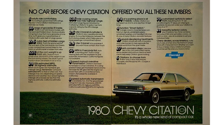 1984 Chevrolet Citation 2.8L V6 FWD