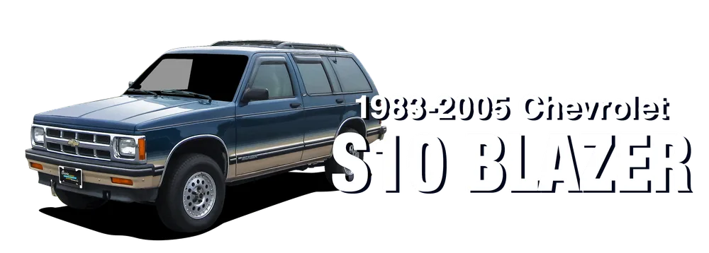 1989 Chevrolet S-10 Blazer 4.3L V6 4WD/AWD