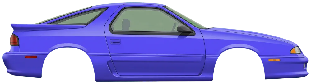 1986 Dodge Daytona 2.5L I4 FWD